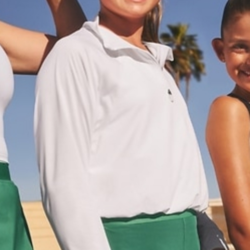Athleta Green and White Kids Sweatshirt